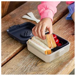 Monbento Lunch box Snacky Loup | Bleu Online