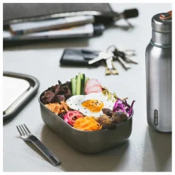 Black + Blum Lunch box Stainless | Bleu