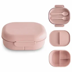 Online Mushie Lunchbox | Blush