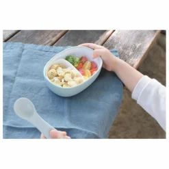 Sale Kinto Lunch-box Bonbo compartimentée | Bleu gris