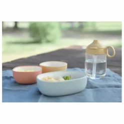 Sale Kinto Lunch-box Bonbo compartimentée | Bleu gris