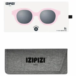 IZIPIZI Lunettes de Soleil #C Kids | Rose pâle