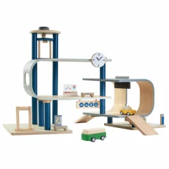 Plan Toys Ma grande gare en bois Multicolore Best