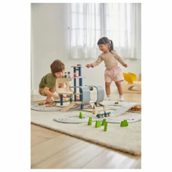 Plan Toys Ma grande gare en bois Multicolore Best