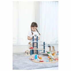 Plan Toys Ma grande gare en bois Multicolore Best