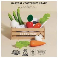 Online Le Toy Van Ma Récolte de Légumes Multicolore