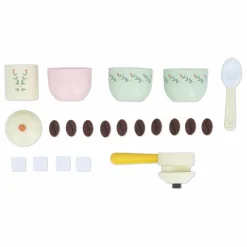 Outlet Janod Machine à café - Mamie Soleil Multicolore