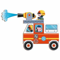 Janod Jeux Éducatifs|Magneti'Book Pompiers