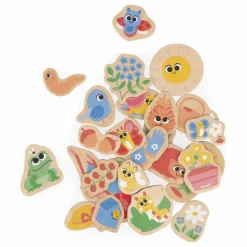 Janod Magnets - Jardin - 24 pièces Multicolore Hot