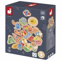 Janod Magnets - Jardin - 24 pièces Multicolore Hot