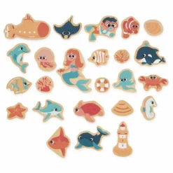 Online Janod Magnets - Le monde marin - 24 pièces Multicolore