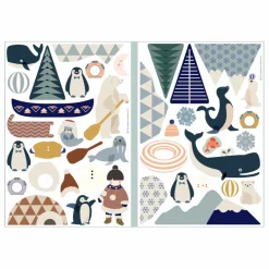 Ma Cabane à rêves Magnets Animaux Banquise