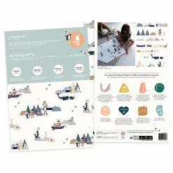 Ma Cabane à rêves Magnets Animaux Banquise