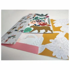 Discount Ma Cabane à rêves Magnets Animaux Jungle Multicolore