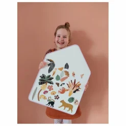 Discount Ma Cabane à rêves Magnets Animaux Jungle Multicolore