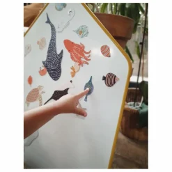 Ma Cabane à rêves Jeux Éducatifs|Magnets Animaux Océan - Fonds Marins