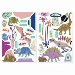 Ma Cabane à rêves Magnets Dinosaures Multicolore