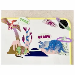 Ma Cabane à rêves Magnets Dinosaures Multicolore