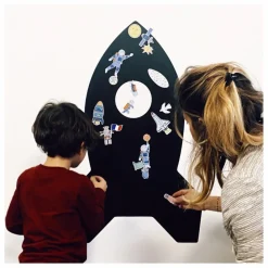 Ferflex Magnets Espace - Set de 48 Multicolore Sale