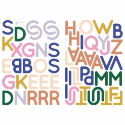 Ma Cabane à rêves Magnets Grandes Lettres Capitales Multicolore Best