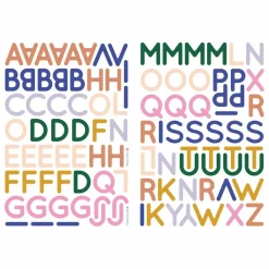 Ma Cabane à rêves Magnets Petites Lettres Capitales