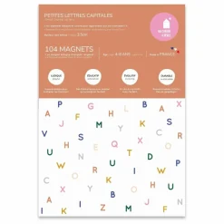 Ma Cabane à rêves Magnets Petites Lettres Capitales