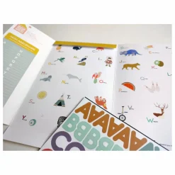 Ma Cabane à rêves Jeux Éducatifs|Magnets Petites Lettres Capitales