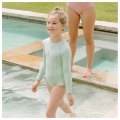 Best Minnow Maillot 1 Pièce Anti-UV Vine | Vert