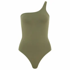 Smallable Woman Maillot 1 Pièce Asymétrique Janet | Vert kaki clair