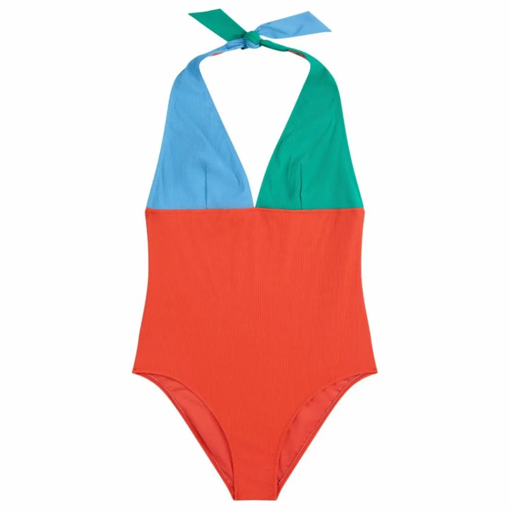 Femme Bobo Choses Maillots De Bain|Maillot 1 Pièce Color Block Col V - Collection Femme |