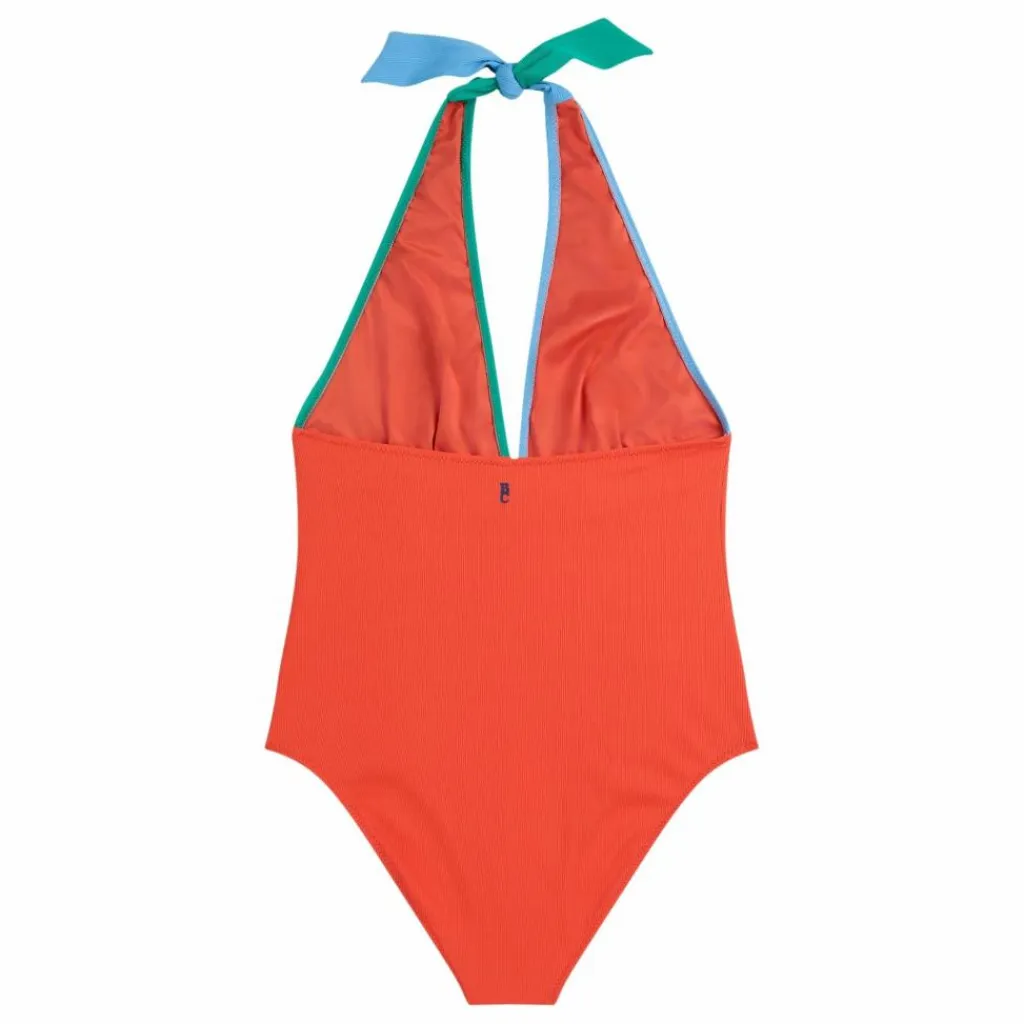 Femme Bobo Choses Maillots De Bain|Maillot 1 Pièce Color Block Col V - Collection Femme |