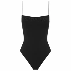 Femme Peony Maillot 1 Pièce Essential Memoir Brodé Fibres Recyclées |