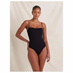 Femme Peony Maillot 1 Pièce Essential Memoir Brodé Fibres Recyclées |