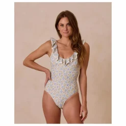Femme Rylee + Cru Maillots De Bain|Maillot 1 Pièce Margaret Liberty Fibres Recyclées |