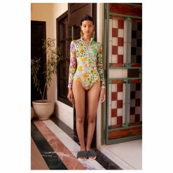 Femme Alémais Maillots De Bain|Maillot 1 Pièce Orange Blossom Fibres Recyclées |