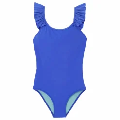 Lison Paris Maillot de Bain 1 Pièce Anti-UV Fibres Recyclées | Bleu azur