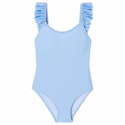 Lison Paris Maillot de Bain 1 Pièce Anti-UV Fibres Recyclées | Bleu ciel Hot