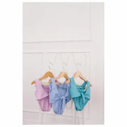 Ina Swim Maillot de Bain 2 pièces Matière Recyclée Arla | Bleu ciel Hot