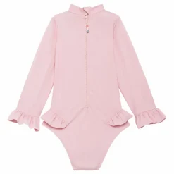 New Lison Paris Maillot de Bain Anti-UV Fibres Recyclées | Rose pâle