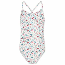 Petit Bateau Maillot de Bain Bobinette Fibres Recyclées | Blanc Clearance