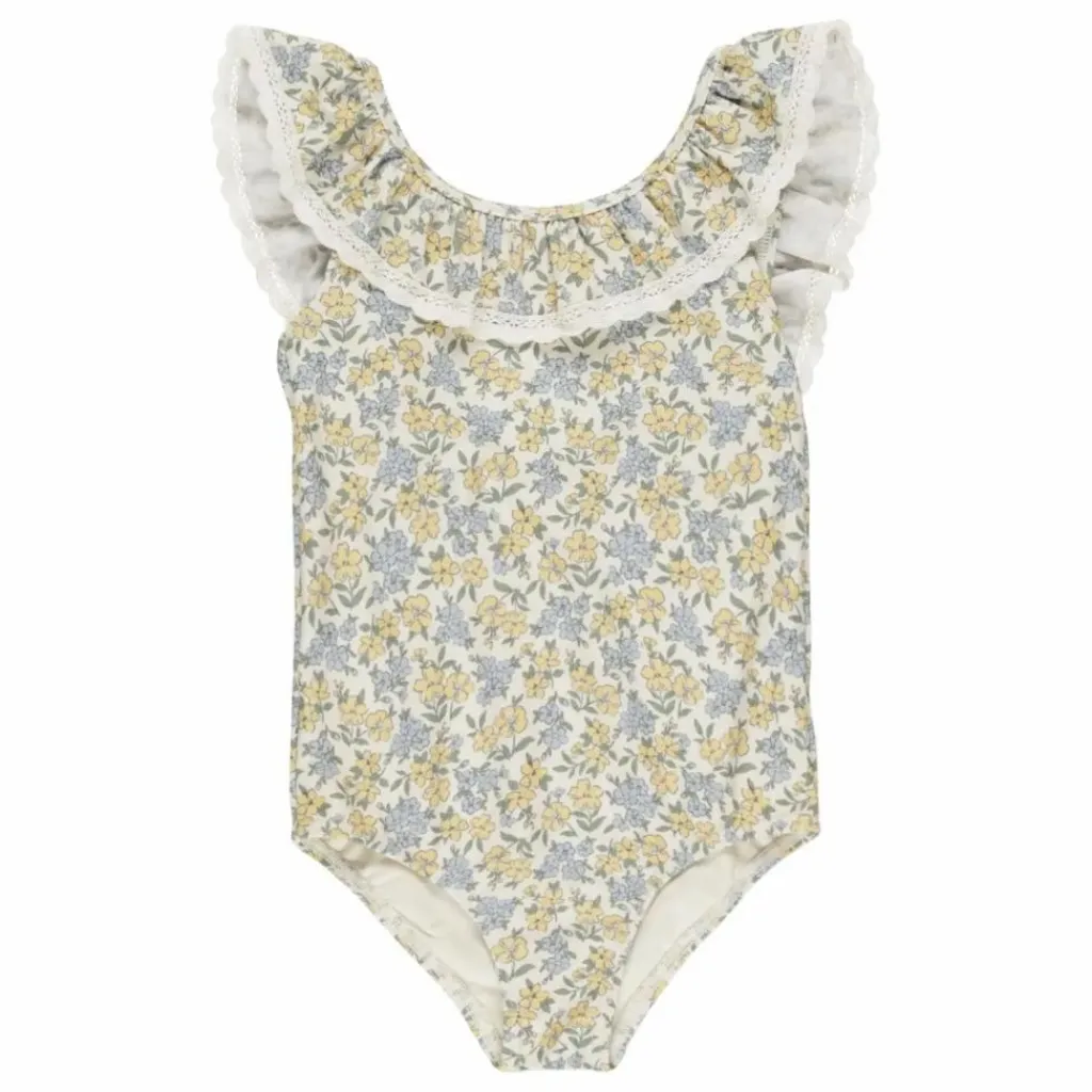 Sale Rylee + Cru Maillot de Bain Margaret Fibres Recyclées | Ivoire