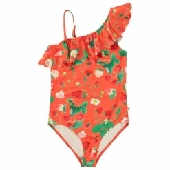 Molo Maillot de Bain Net Fraise Fibres Recyclées | Rouge