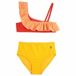Bobo Choses Maillot de Bain Volant Fibres Recyclées | Jaune