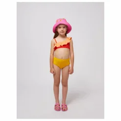 Bobo Choses Maillot de Bain Volant Fibres Recyclées | Jaune