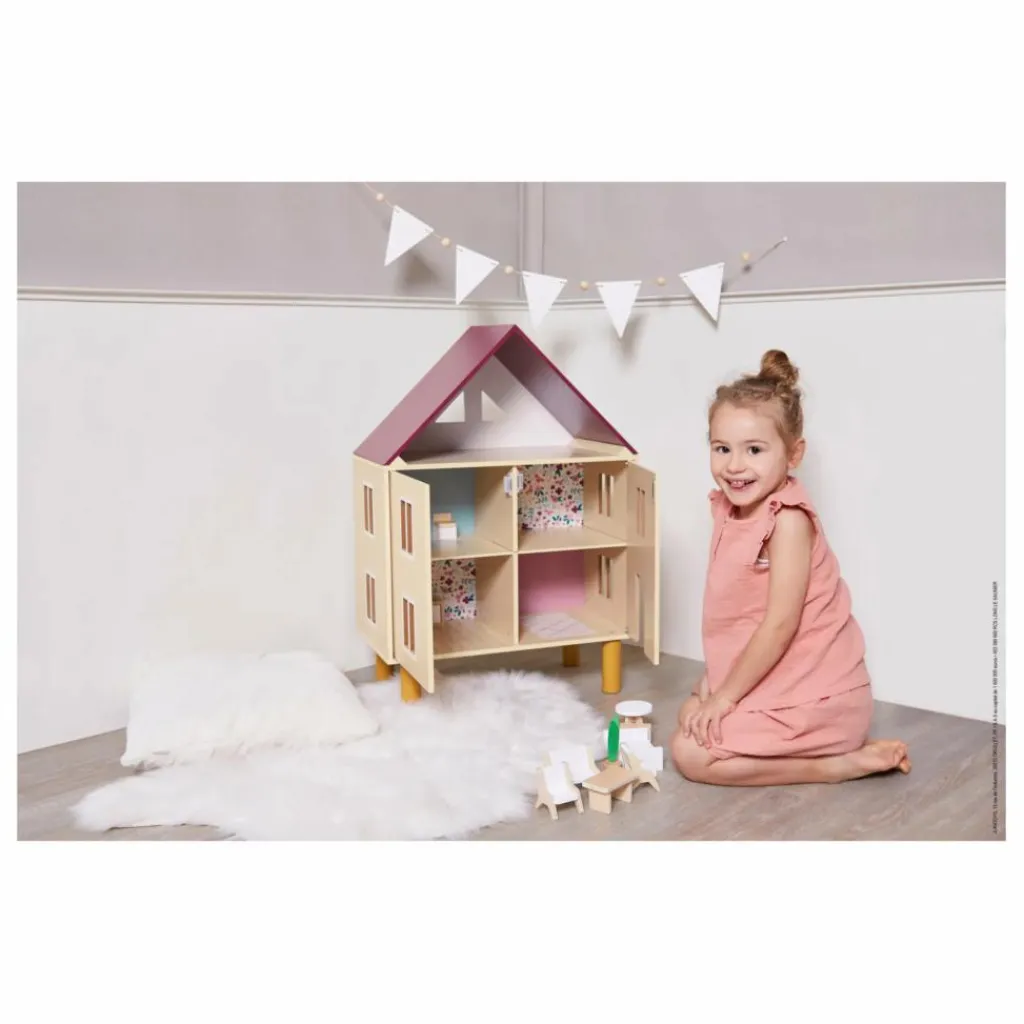 Janod Maison De Poupées Multicolore New