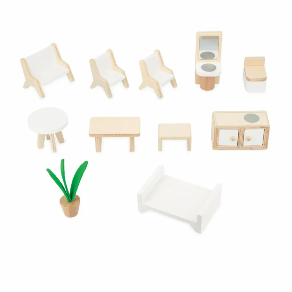 Janod Maison De Poupées Multicolore New