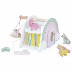 Janod Maison des Licornes Multicolore Clearance