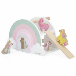 Janod Maison des Licornes Multicolore Clearance