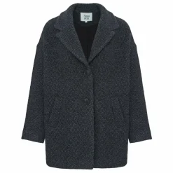 Femme Alma Deia Manteaux, Parkas|Manteau Court en Laine Recyclée |