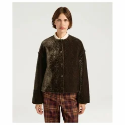 Momoni Manteau Cranberry | Marron Outlet